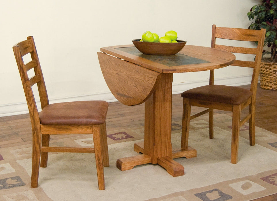 Sedona Slate Drop Leaf Table Set