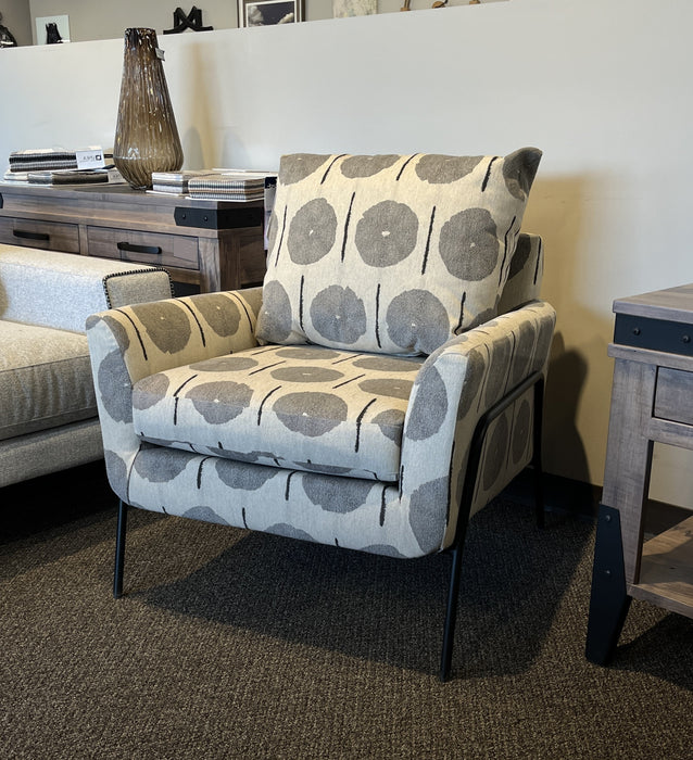 Morely Accent Chair in Stone