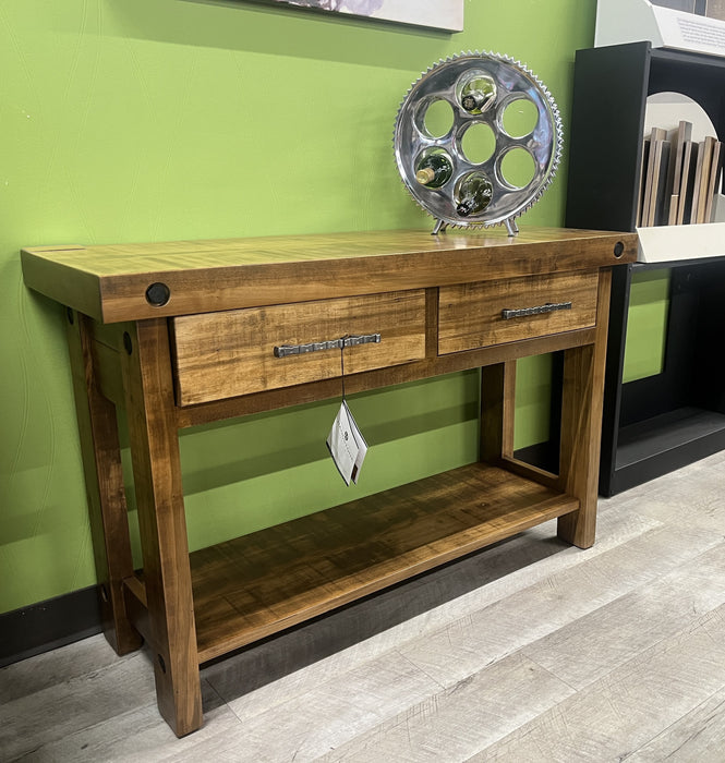 Rafters Sawmill Harvest Sofa Table