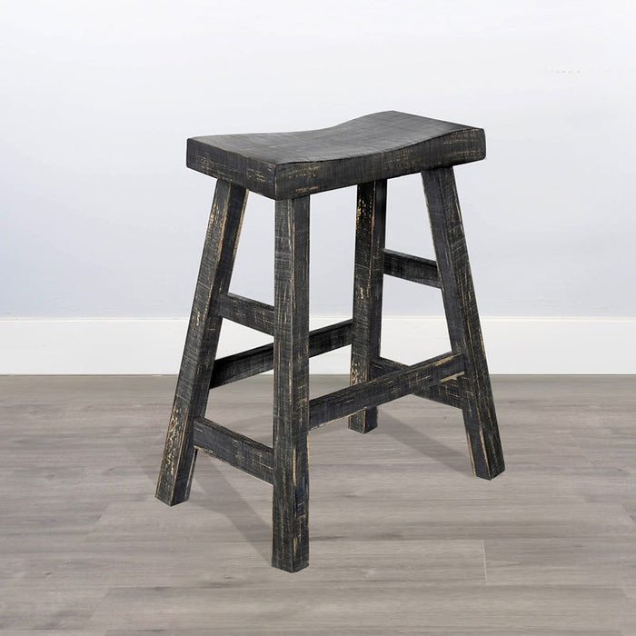 Black Sand Saddle Stools