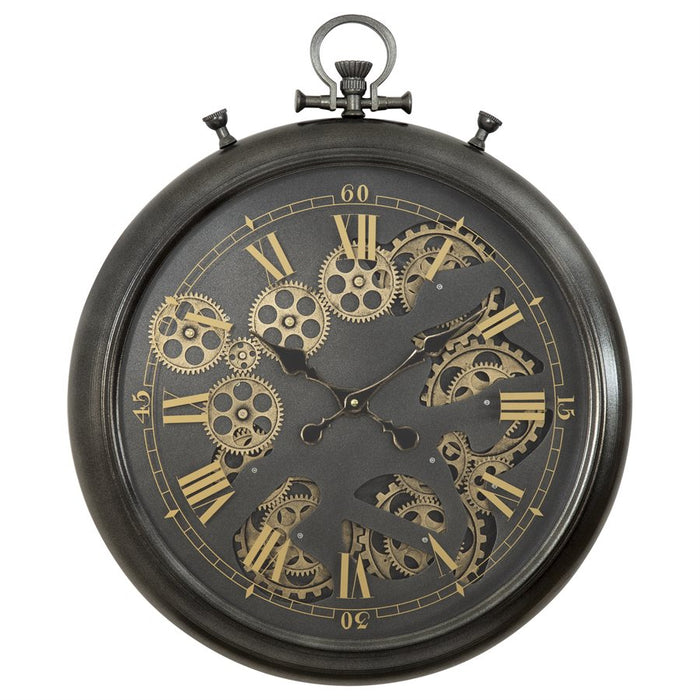 Pocket Watch Gear Wall Clock