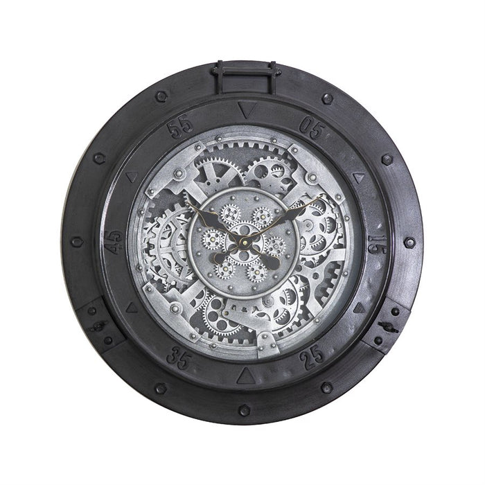 Urban Steel Gear Wall Clock