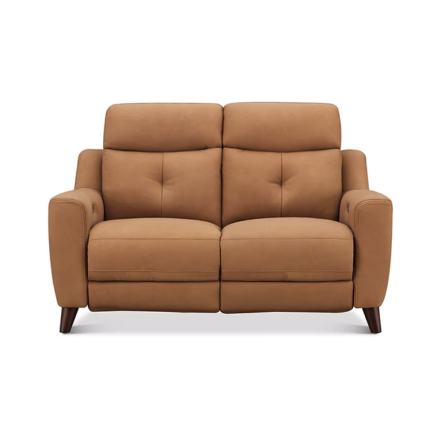 Canadian made Leather Loveseat Recliner