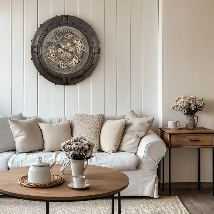 Urban Loft Gear Clock