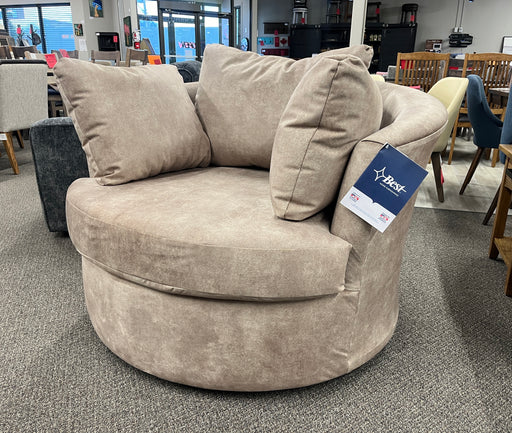 Oversized Swivel Chair