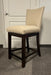 Birch swivel counter chair