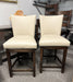 Birch swivel counter chairs