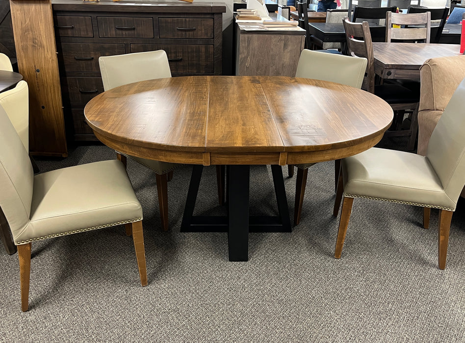 Belmont Metal Pedestal Table Set