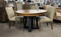 Belmont Metal Pedestal Table Set