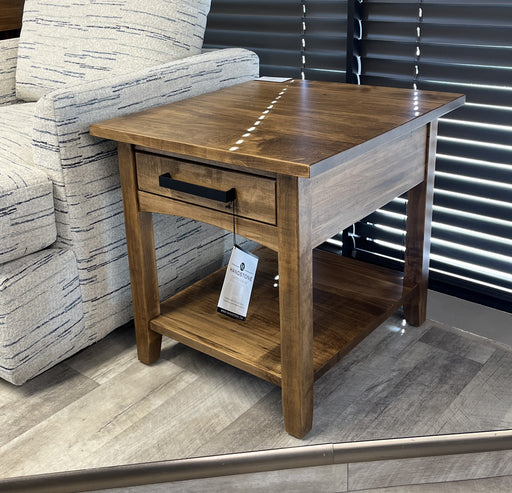 maple glengarry end table