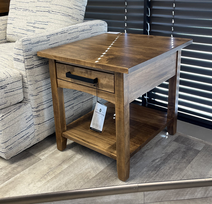 maple glengarry end table