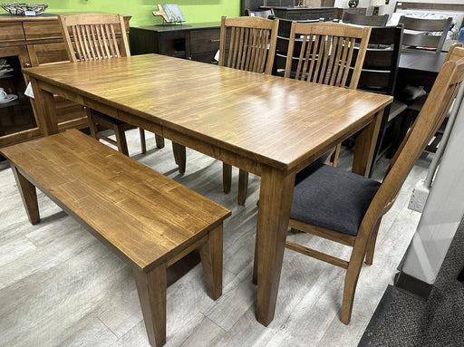 maple dining set