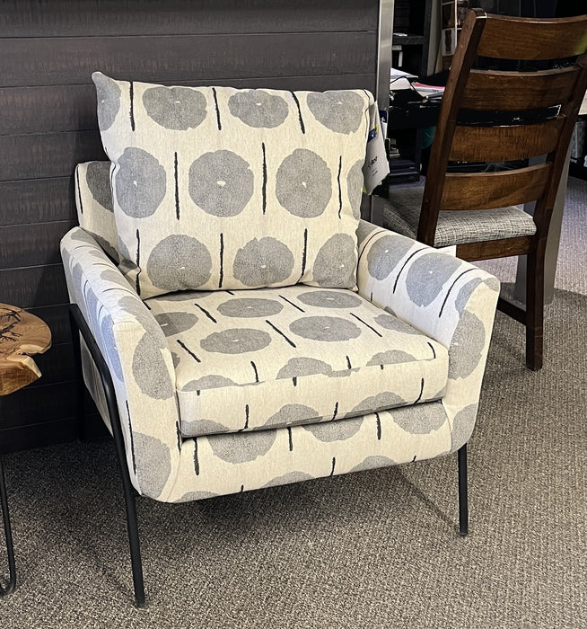 Morely Accent Chair in Stone