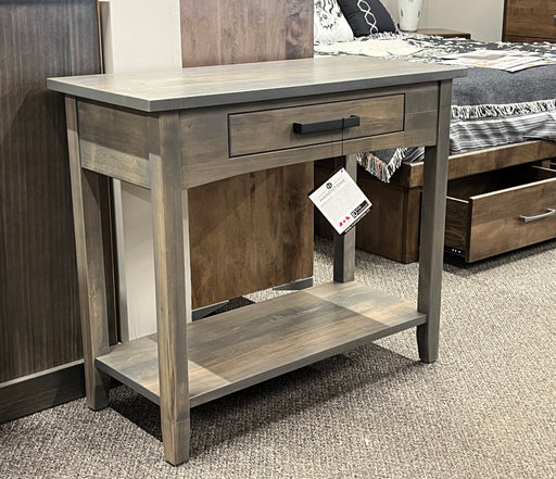 solid maple sofa table