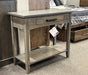 solid maple sofa table