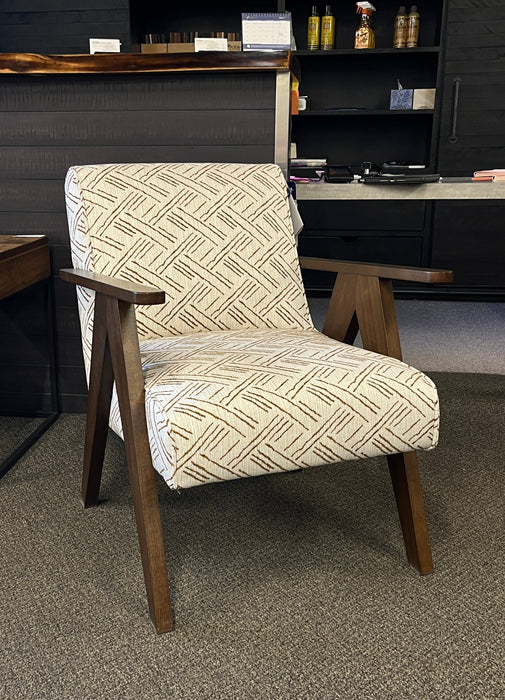 Bayden Accent Chairs in Smoke or Toffee