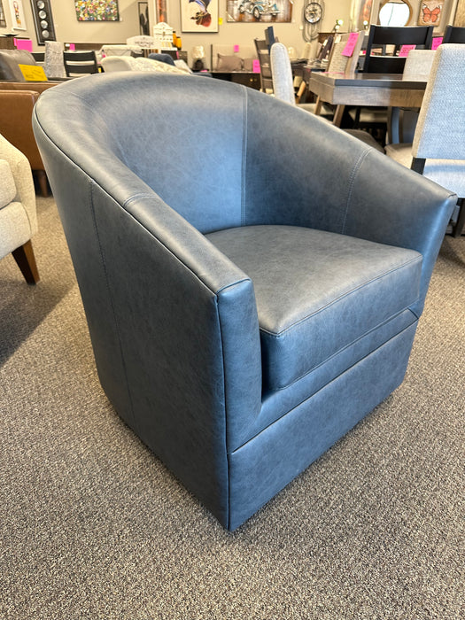 Lilly Leather Swivel Chair