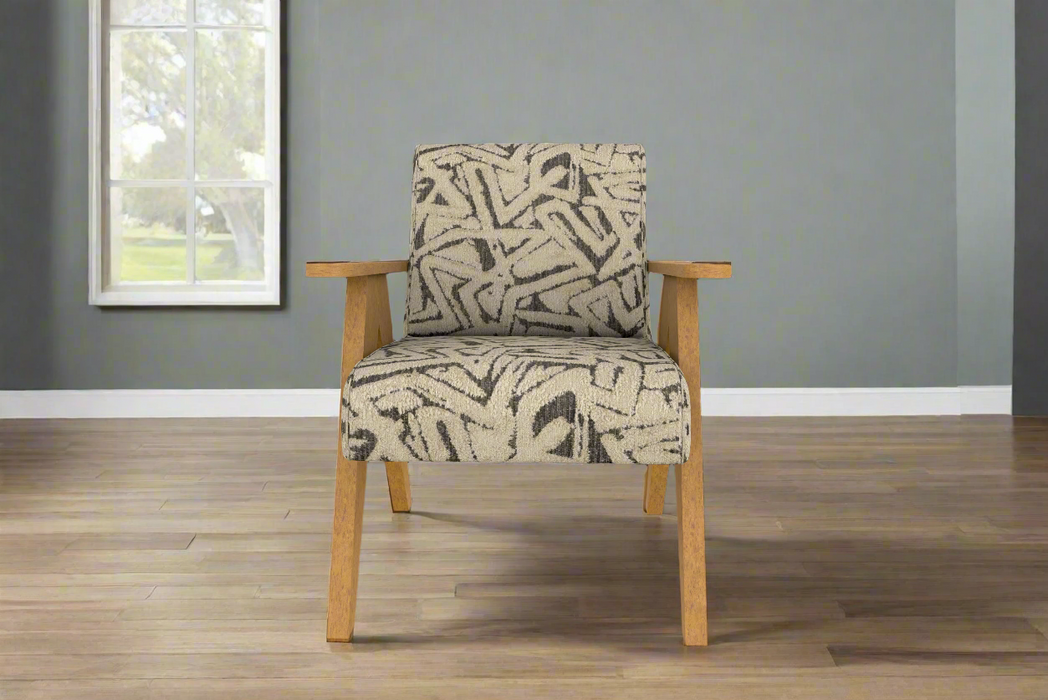 Bayden Accent Chairs in Smoke or Toffee
