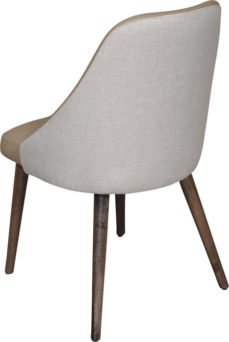 upholstered solid maple contemporary minimalist style Ingrid dining Chair by Cardinal Woodcraft