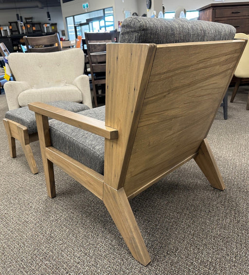 Jasper wood accent chair