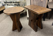 jasper maple chairside tables