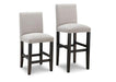 kenova wood counter and bar chairs