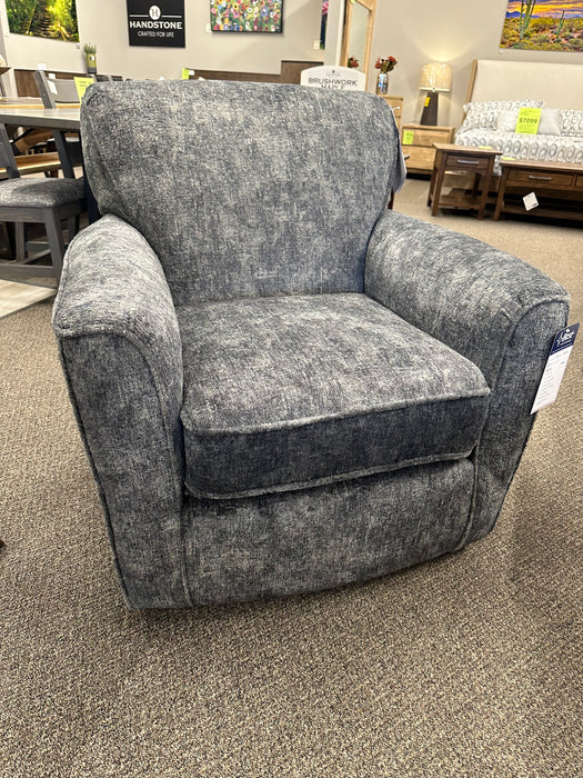 Kaylee Swivel Chair in Dark Shadow