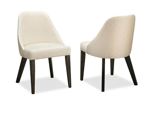Laguna upholstered wood dining chairs