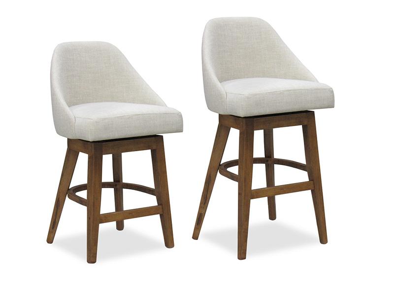 Laguna swivel bar and counter chairs