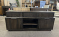 Maple Reeded Lotus TV Stand