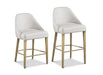 Laguna upholstered metal bar and counter chairs