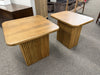 Solid Maple Lotus End Tables