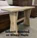 maple jasper sofa table