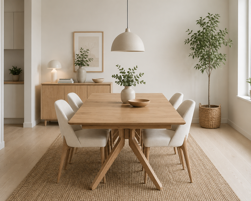 Skagen solid wood dining table