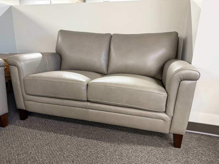 Westcott Leather Loveseat