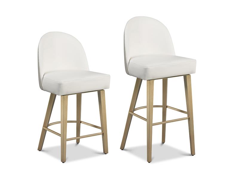 Oslo Metal Swivel Counter & Bar Chairs