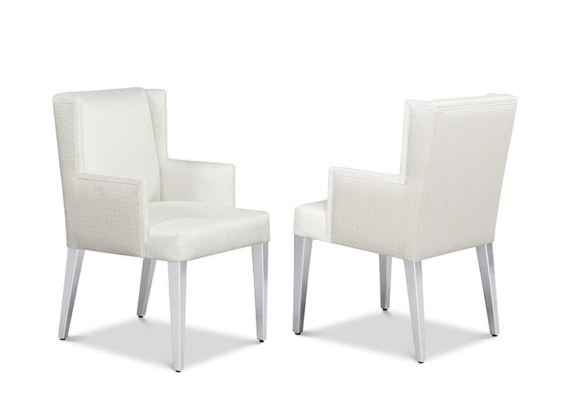 Belmont Metal Leg Arm Chair