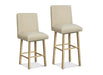 kenova metal swivel bar & counter chairs
