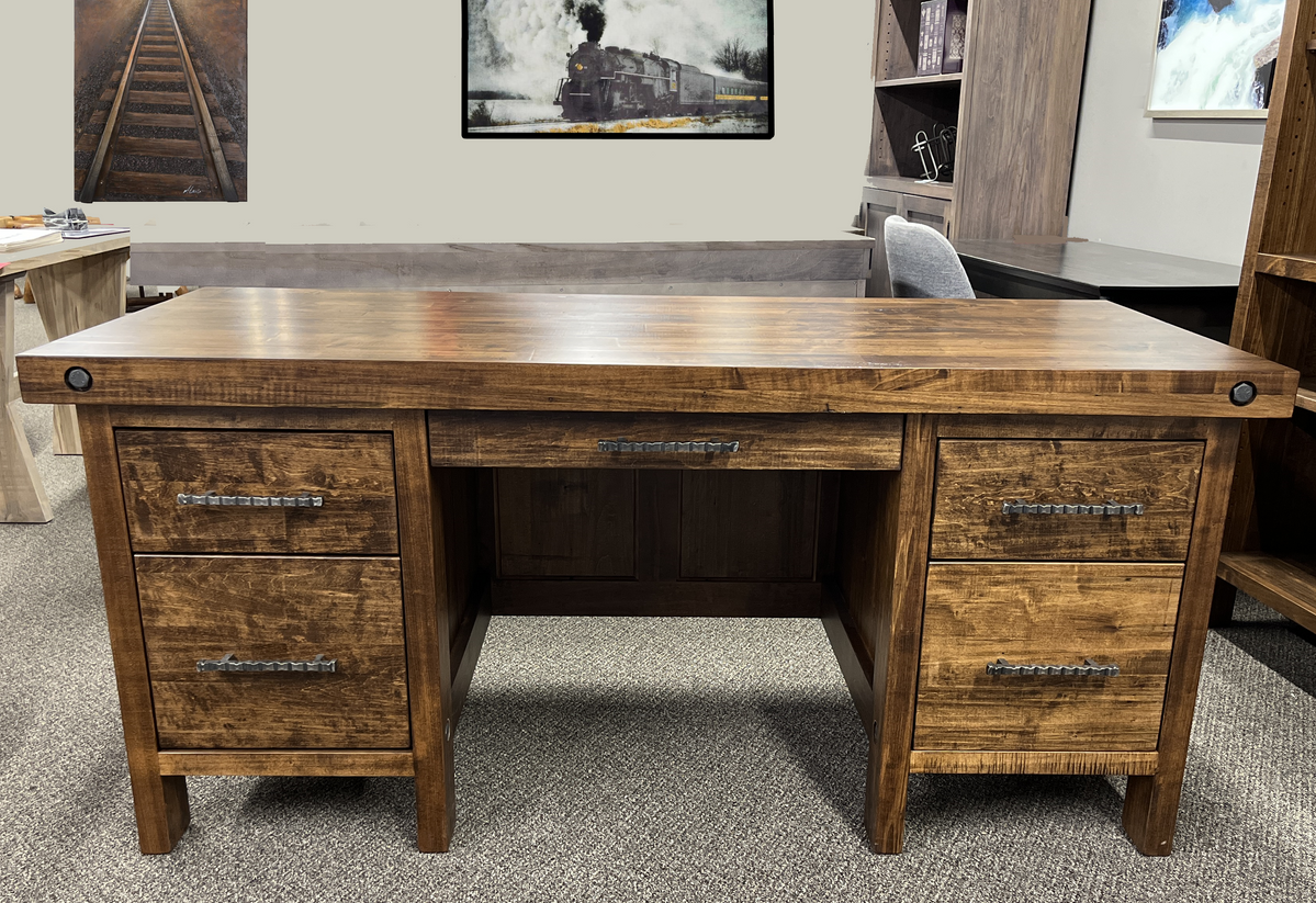 Rafters Heritage Nutmeg Desk — Abode