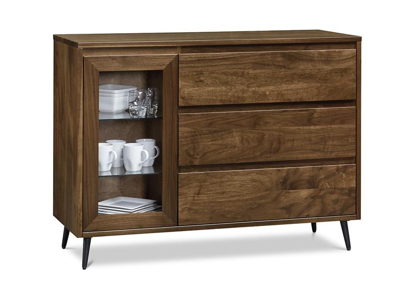 Evora Glass Door Sideboard