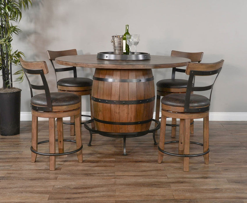 Doe Valley Barrel Pub Table