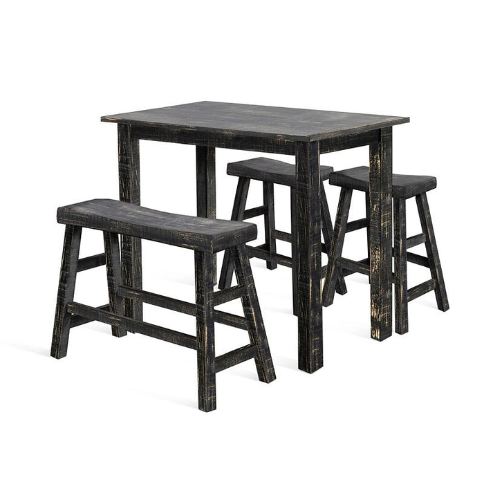 Black Sand Saddle Stools