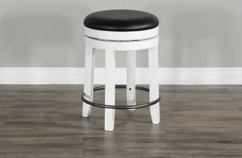 European Cottage Swivel Counter Stool