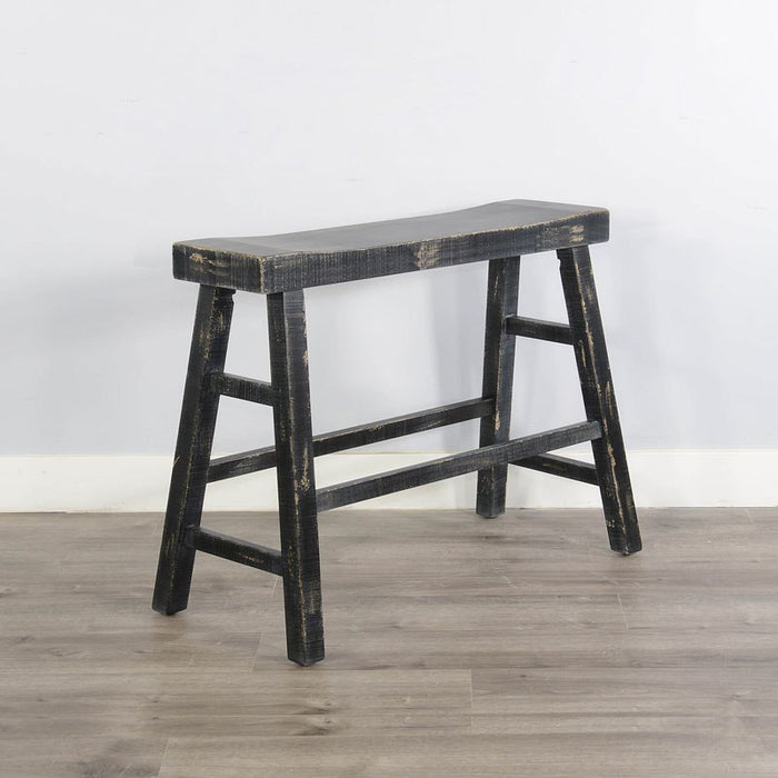 Black Sand Saddle Stools
