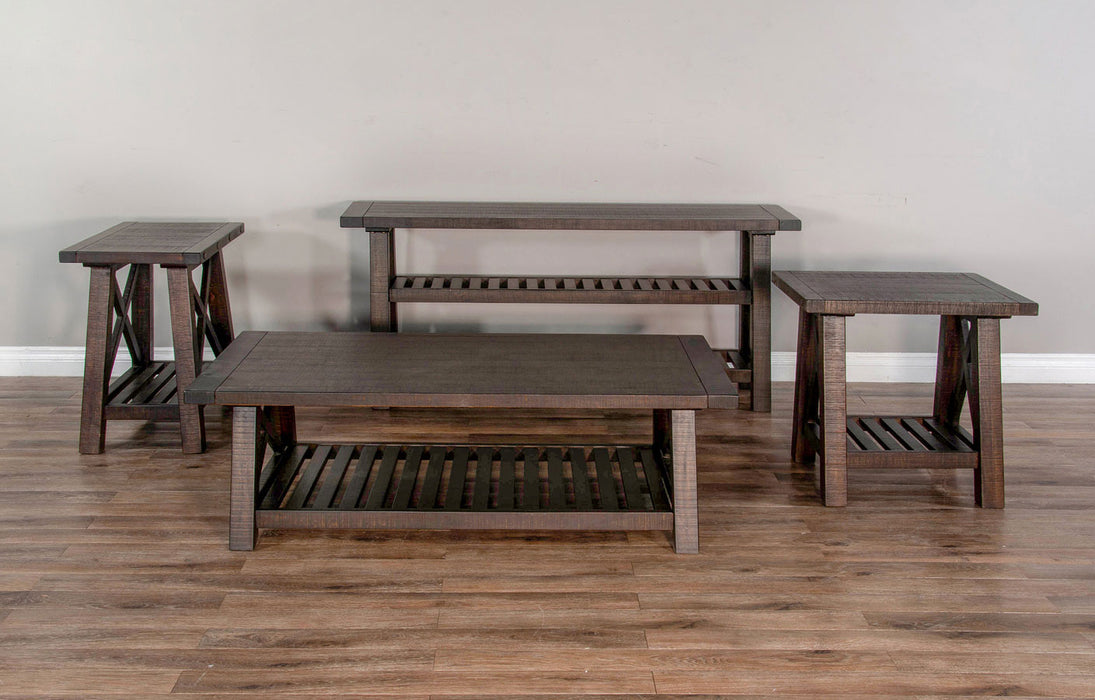 Vivian Occasional Tables in Raisin Finish