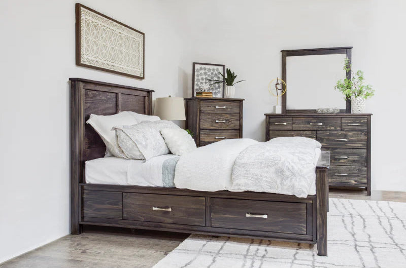 Solid Wood Bedroom Set built in BC Canada