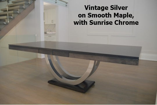 Contempo Metal Ped Table