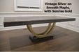 Contempo Metal Ped Table