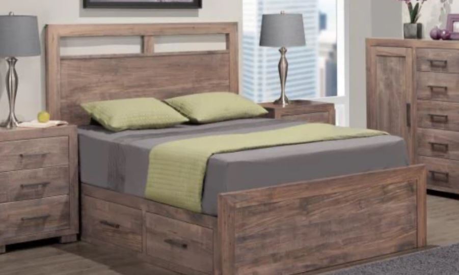 Steel City Platform Storage Beds