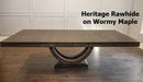 Contempo Wood Pedestal Dining Table